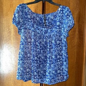 Jessica Simpson Sheer Blouse Size M